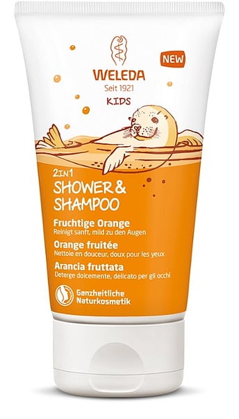 KIDS 2in1 Doccia-Shampoo Arancia fruttata