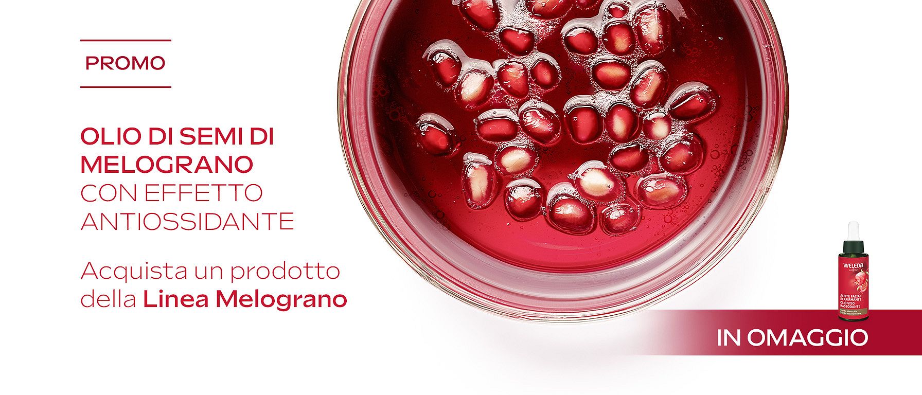 Olio Viso Melograno in omaggio
