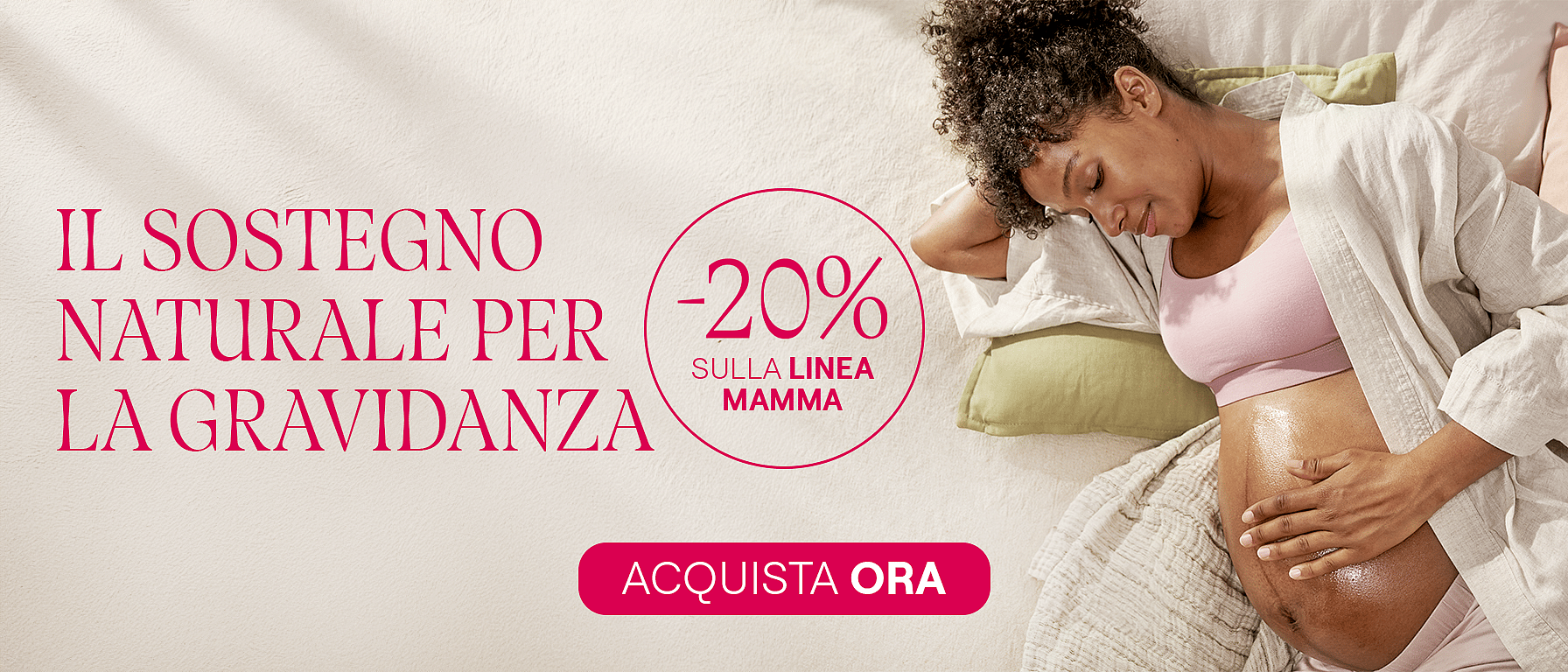 Promozione linea Mamma: -20% sulla linea mamma