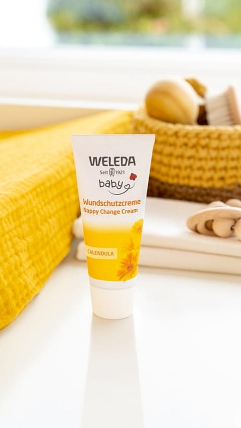Crema alla calendula per bambini