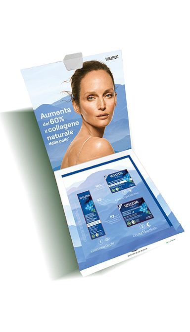 Couvette Genziana Blu e Stella Alpina Contouring