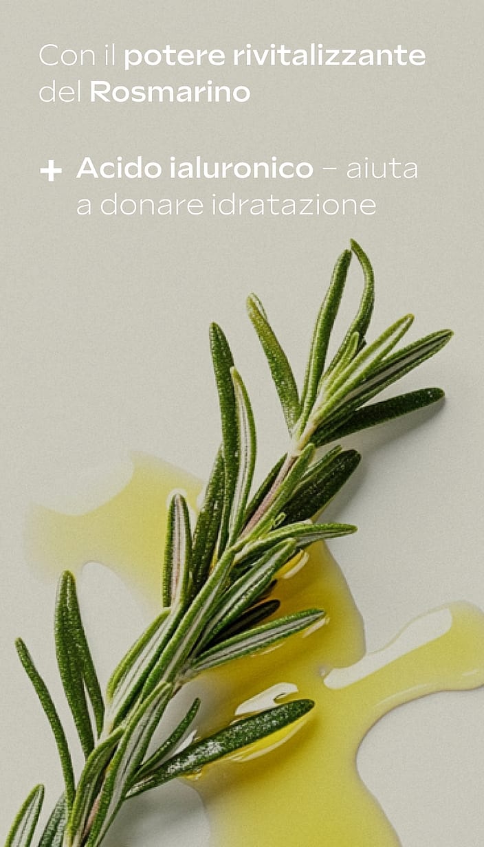 Shampoo Rivitalizzante al Rosmarino