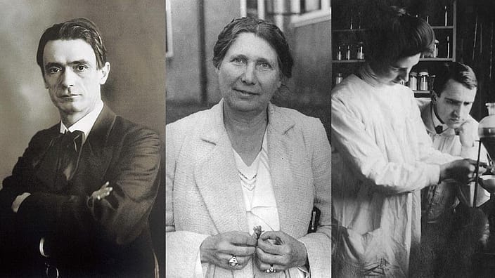 Rudolf Steiner, Ita Wegman e Oskar Schmiedel