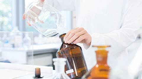 Bottiglie da laboratorio